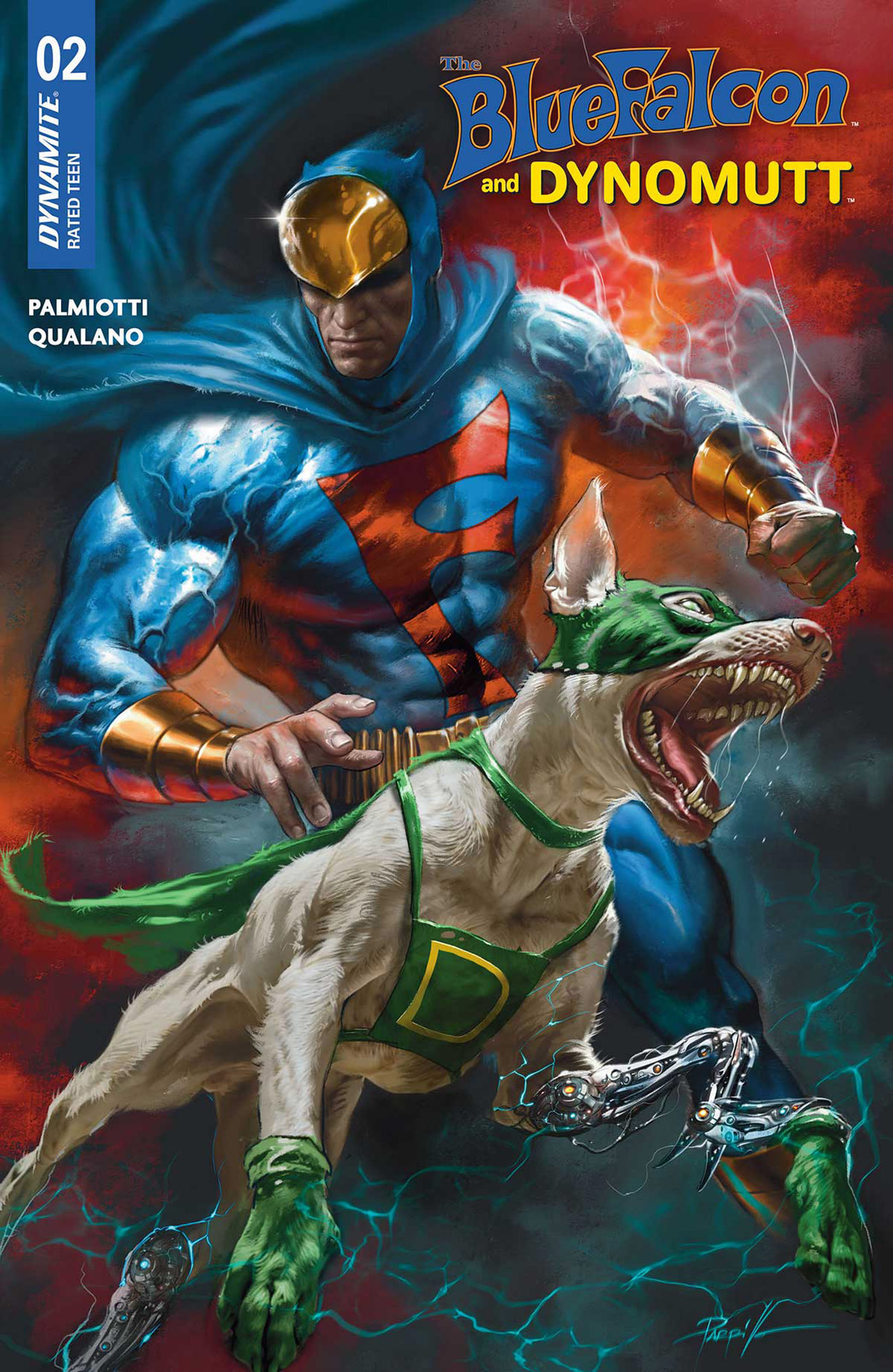 THE BLUE FALCON & DYNOMUTT #2