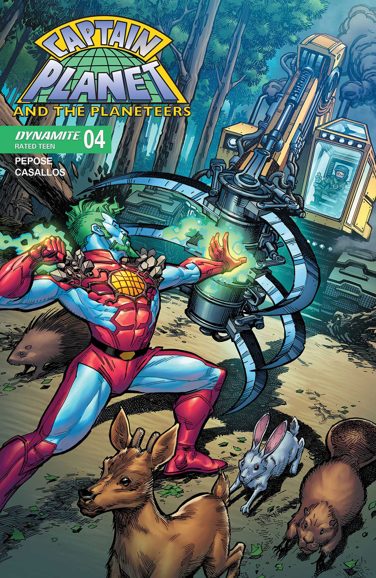 CAPTAIN PLANET AND THE PLANETEERS #4