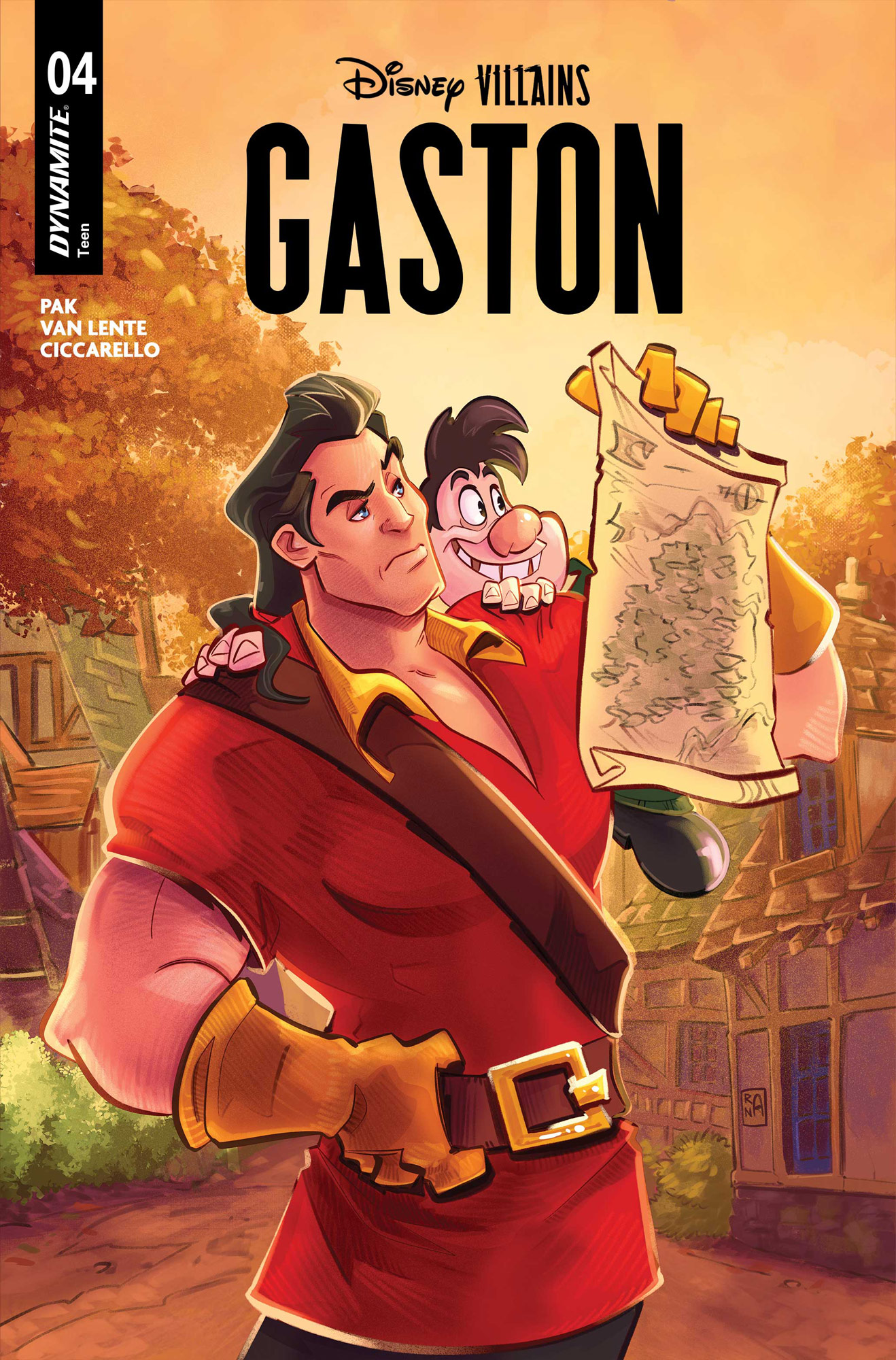 DISNEY VILLAINS: GASTON #4