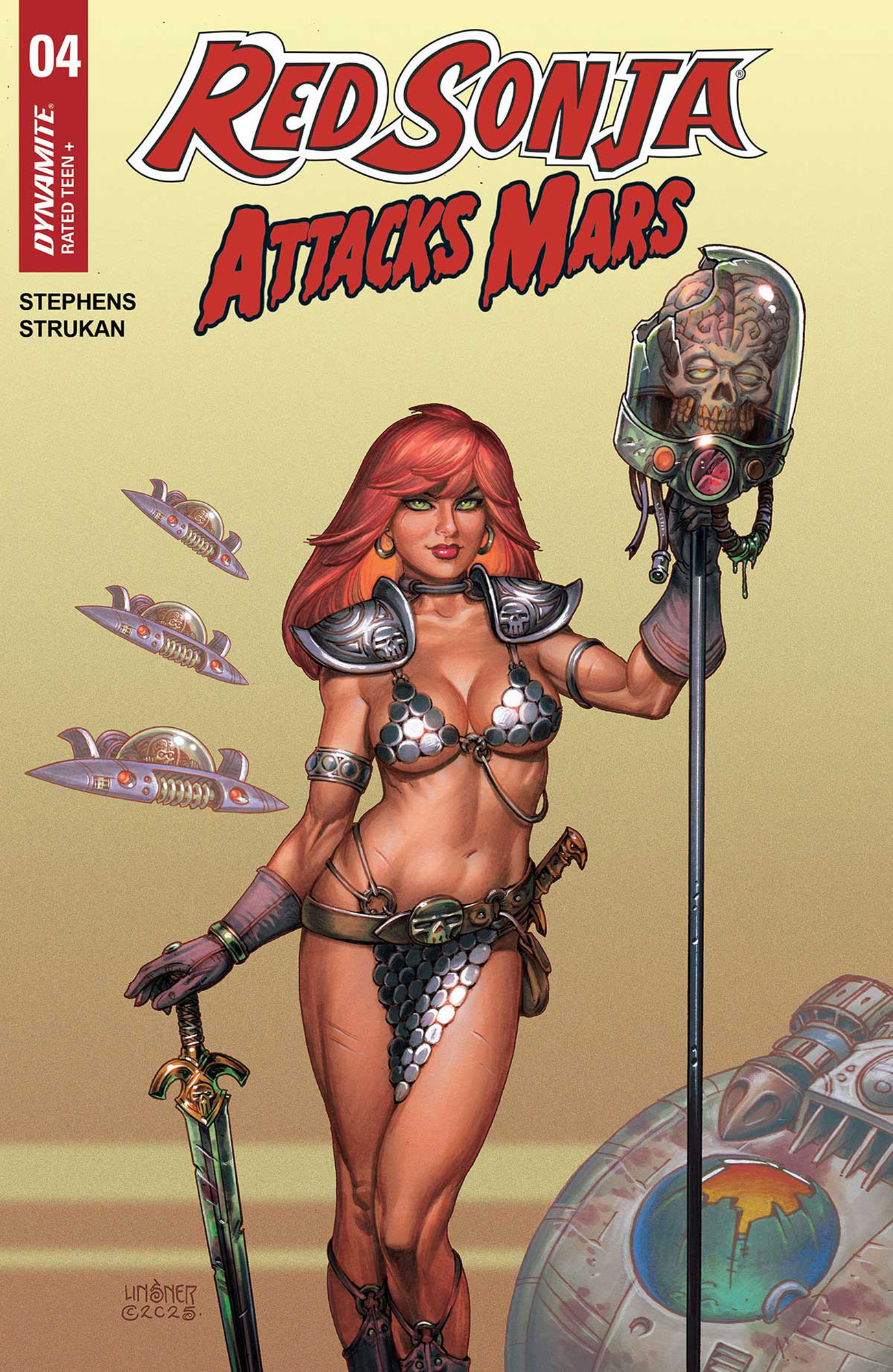 RED SONJA ATTACKS MARS #4
