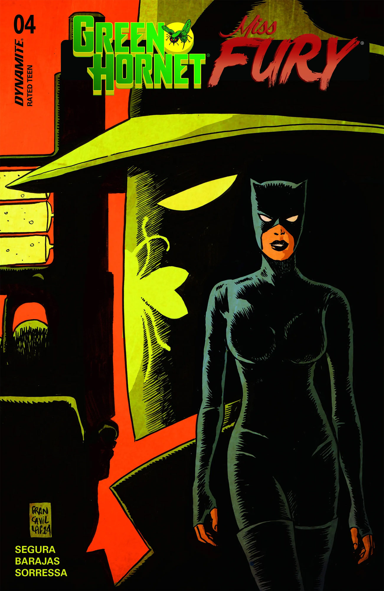 THE GREEN HORNET/MISS FURY #4