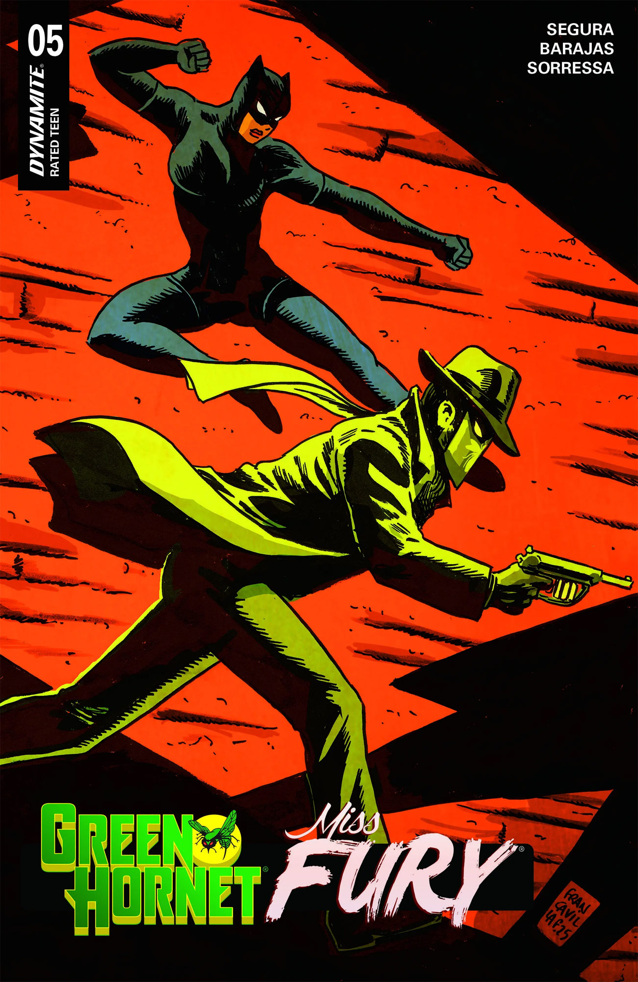 THE GREEN HORNET/MISS FURY #5
