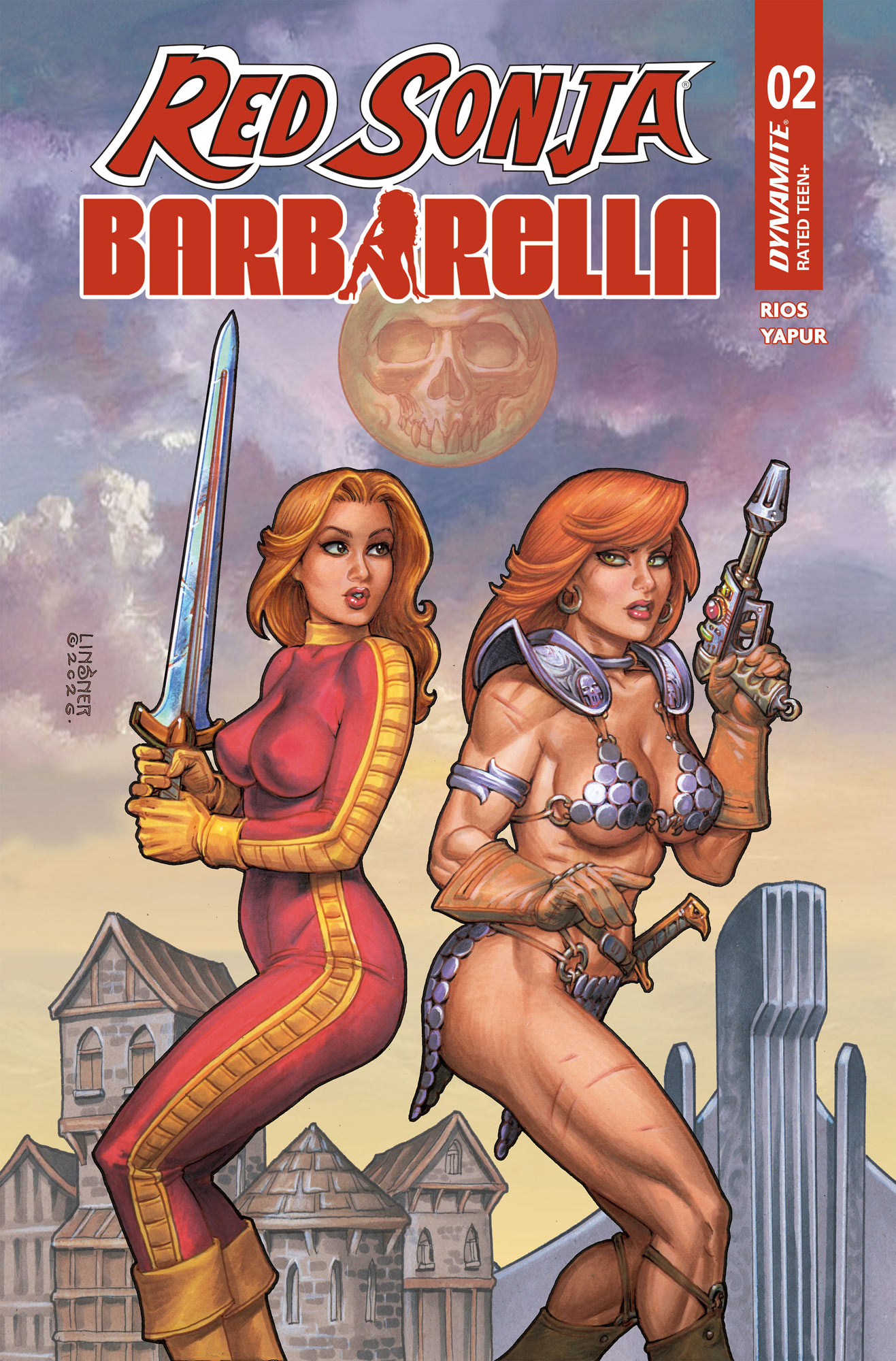 RED SONJA/BARBARELLA #2