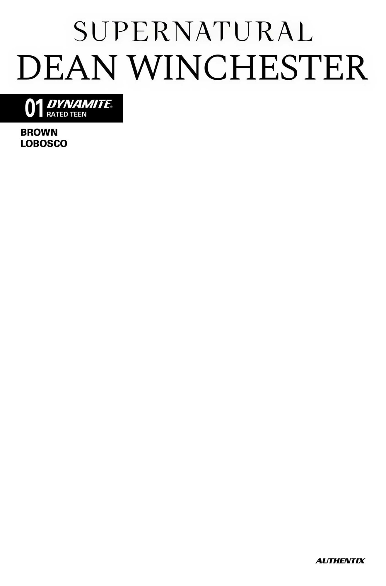 BLANK AUTHENTIX Variant