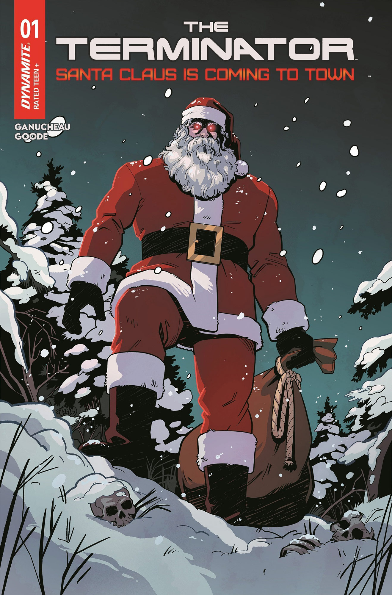The Terminator: Santa Claus is Coming to Town #1 - Cover D - Kendall Goode