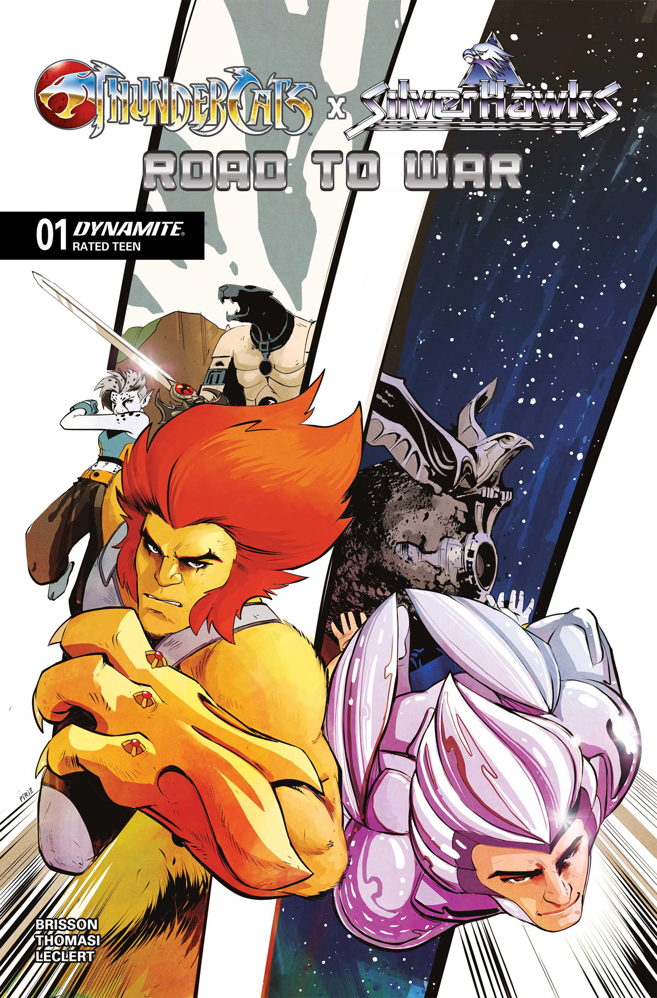 ThunderCats X SilverHawks: Road to War #1 - Cover A - Sebastian Piriz