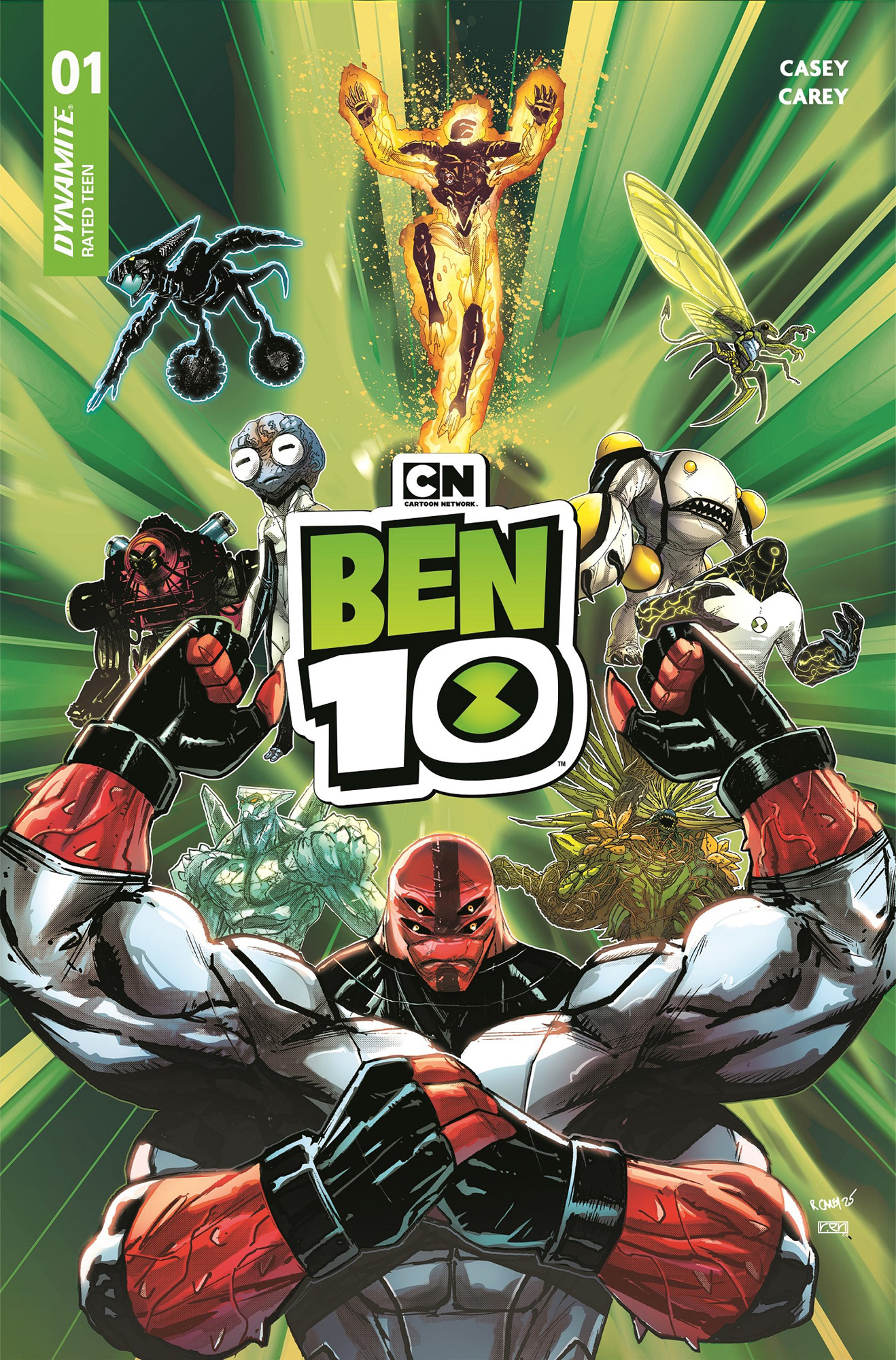 Ben 10 #1 - Cover A by Robert Carey
