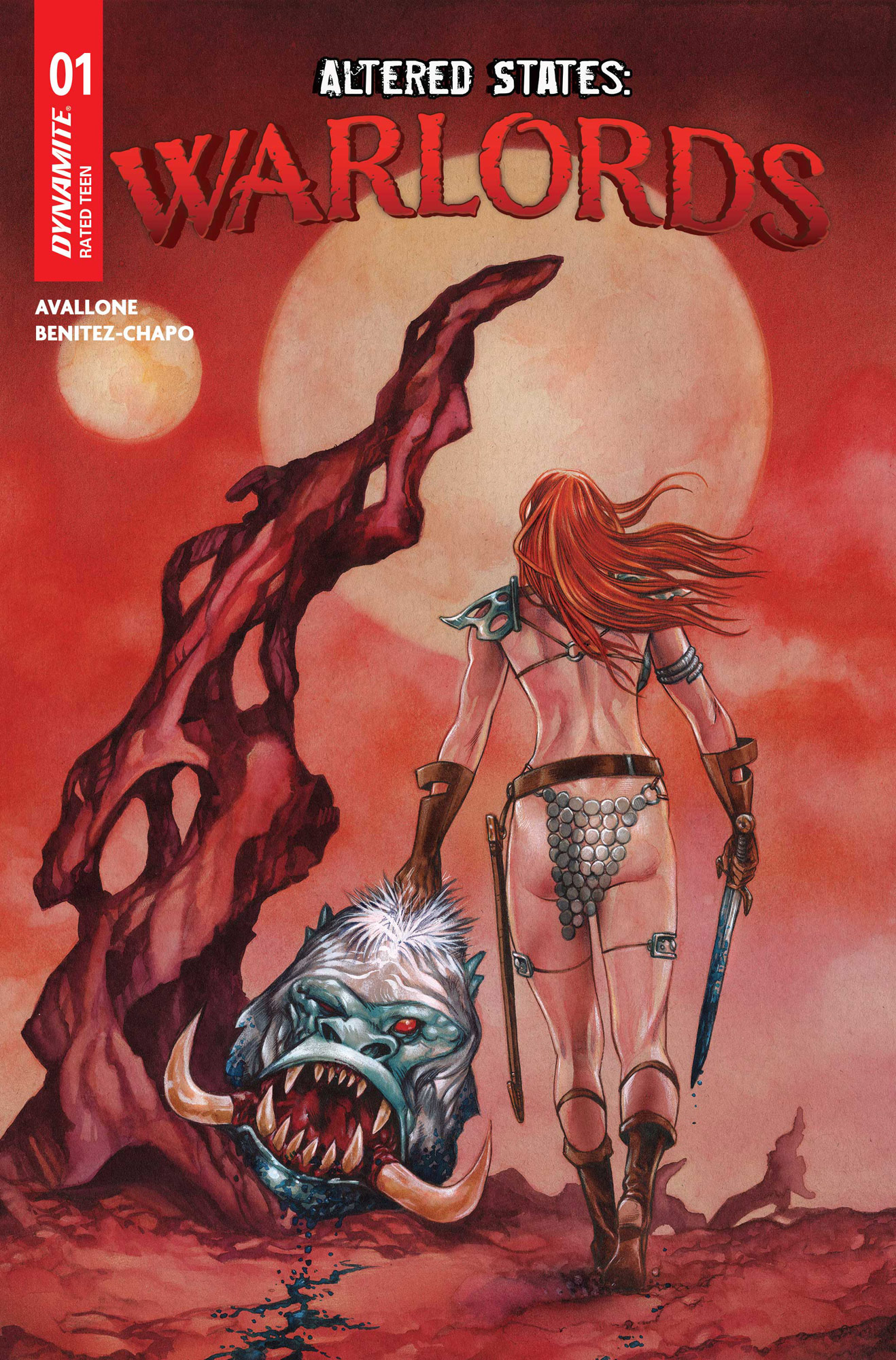 Altered States Warlords #1 - Cover B by Mike Rooth