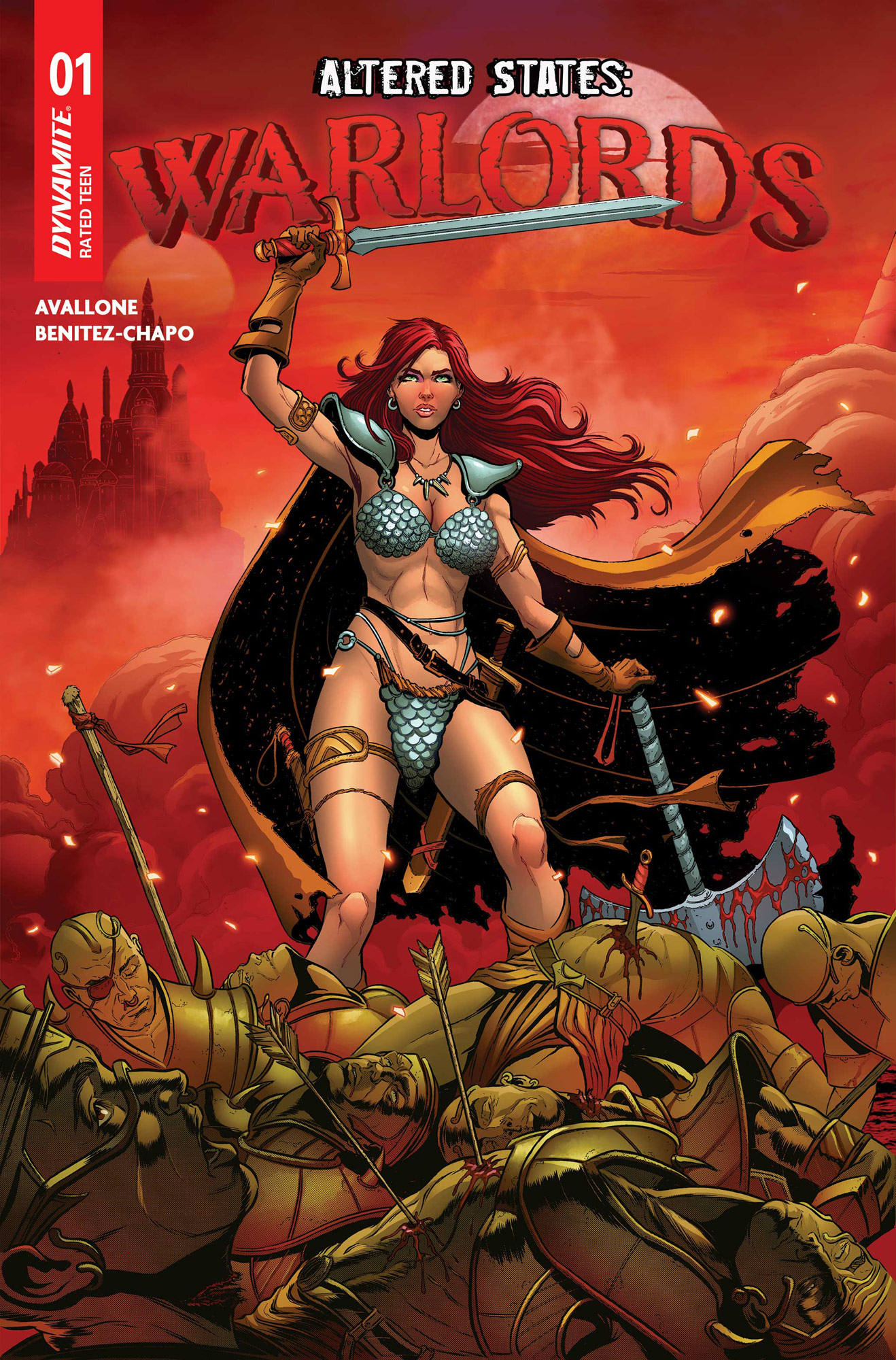 Altered States Warlords #1 - Cover C by Mariano Benitez Chapo