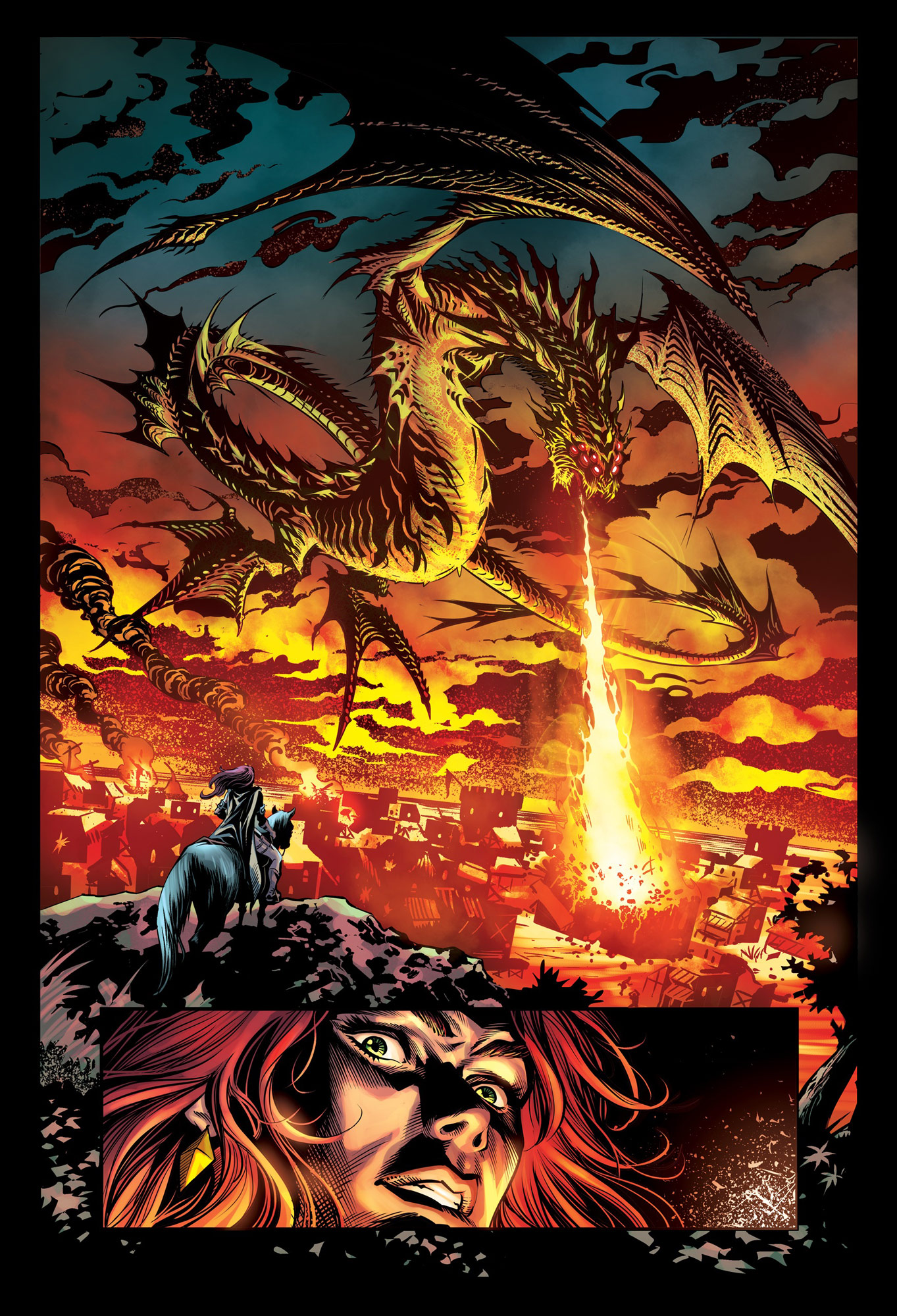 Red Sonja Noir: The Plunder & The Princess #1 - Preview Page 3