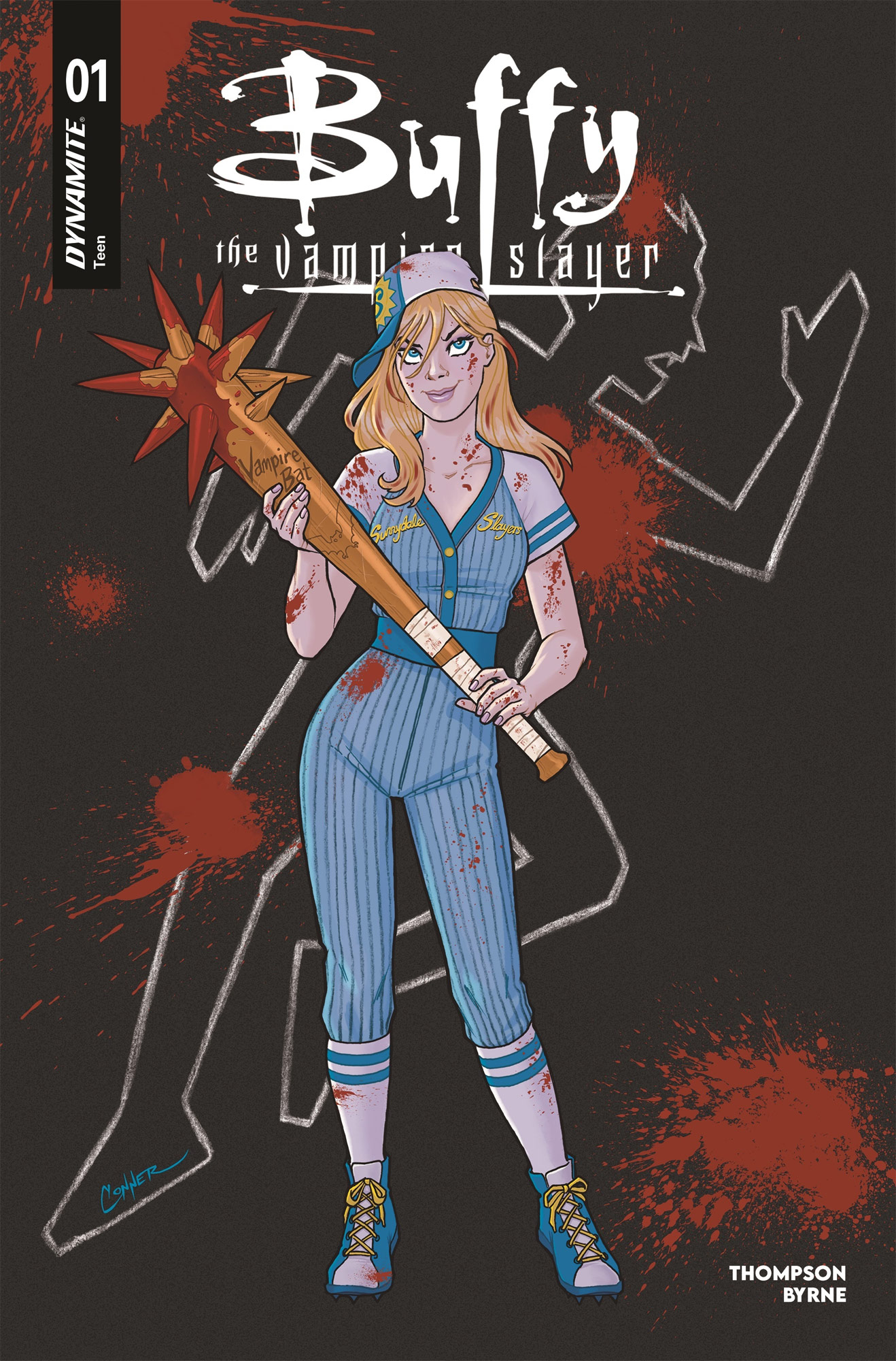 Buffy the Vampire Slayer #1 - Cover B by Amanda Conner