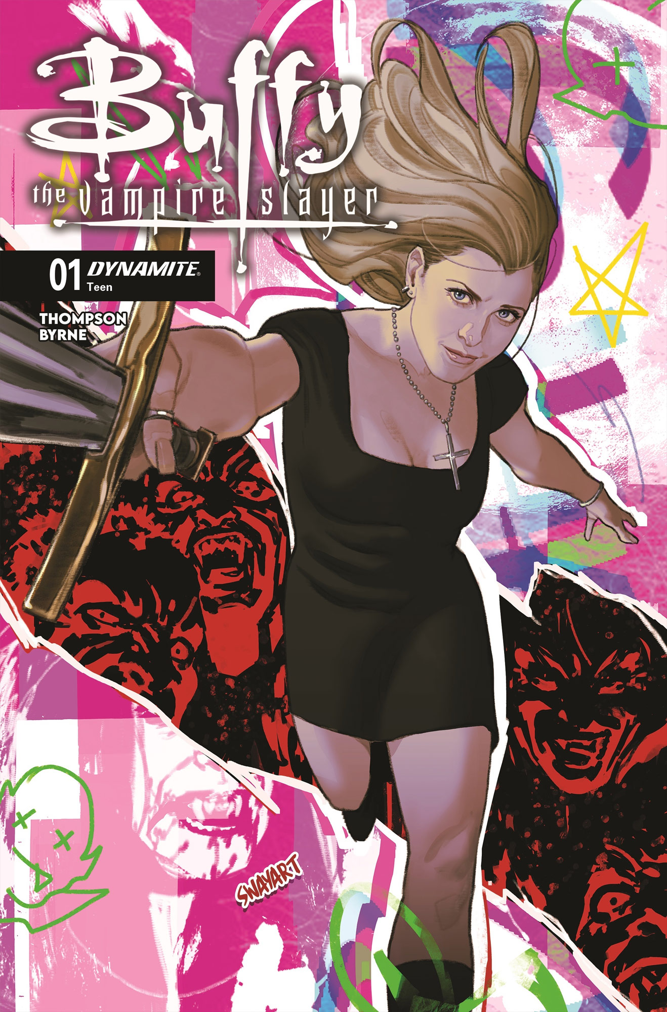 Buffy the Vampire Slayer #1 - Cover C by Joshua Sway Swaby