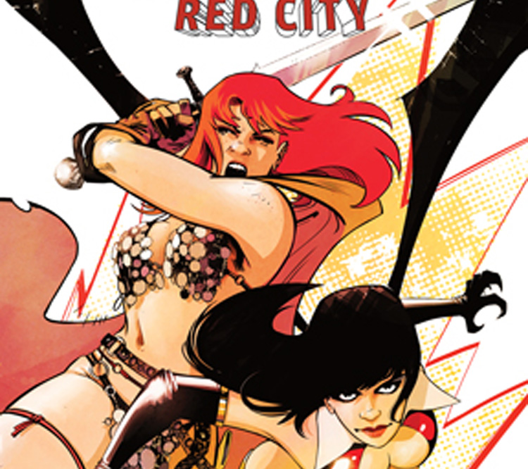 Vampirella and Red Sonja Return to Battle Through Blood, Magic, and Chaos in ‘Red City’ Special