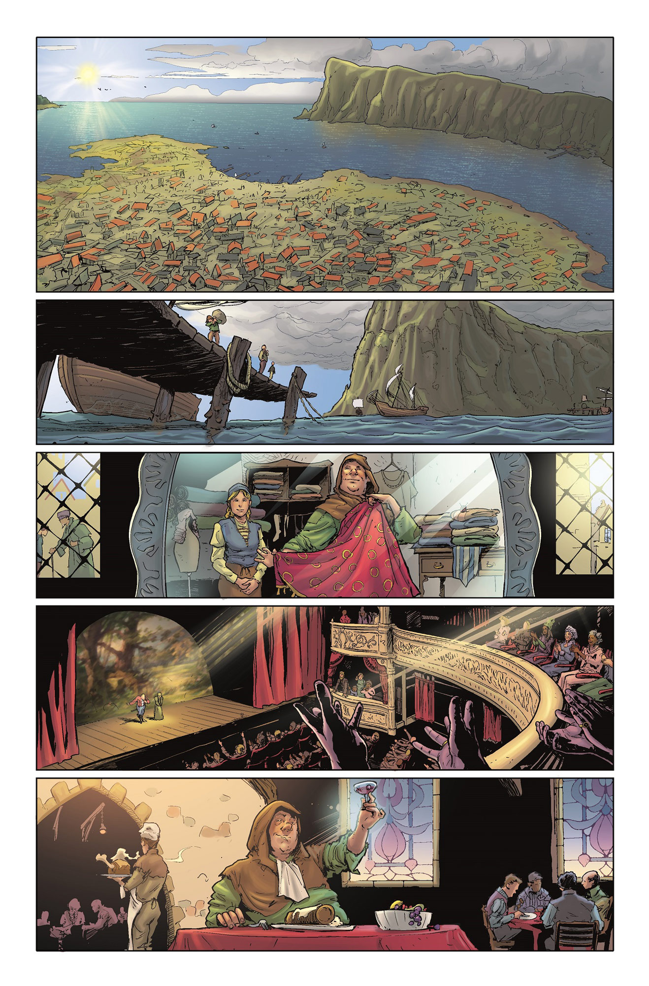 Pathfinder/Vampirella: Blade of Darkness #1  - First Look Page 1