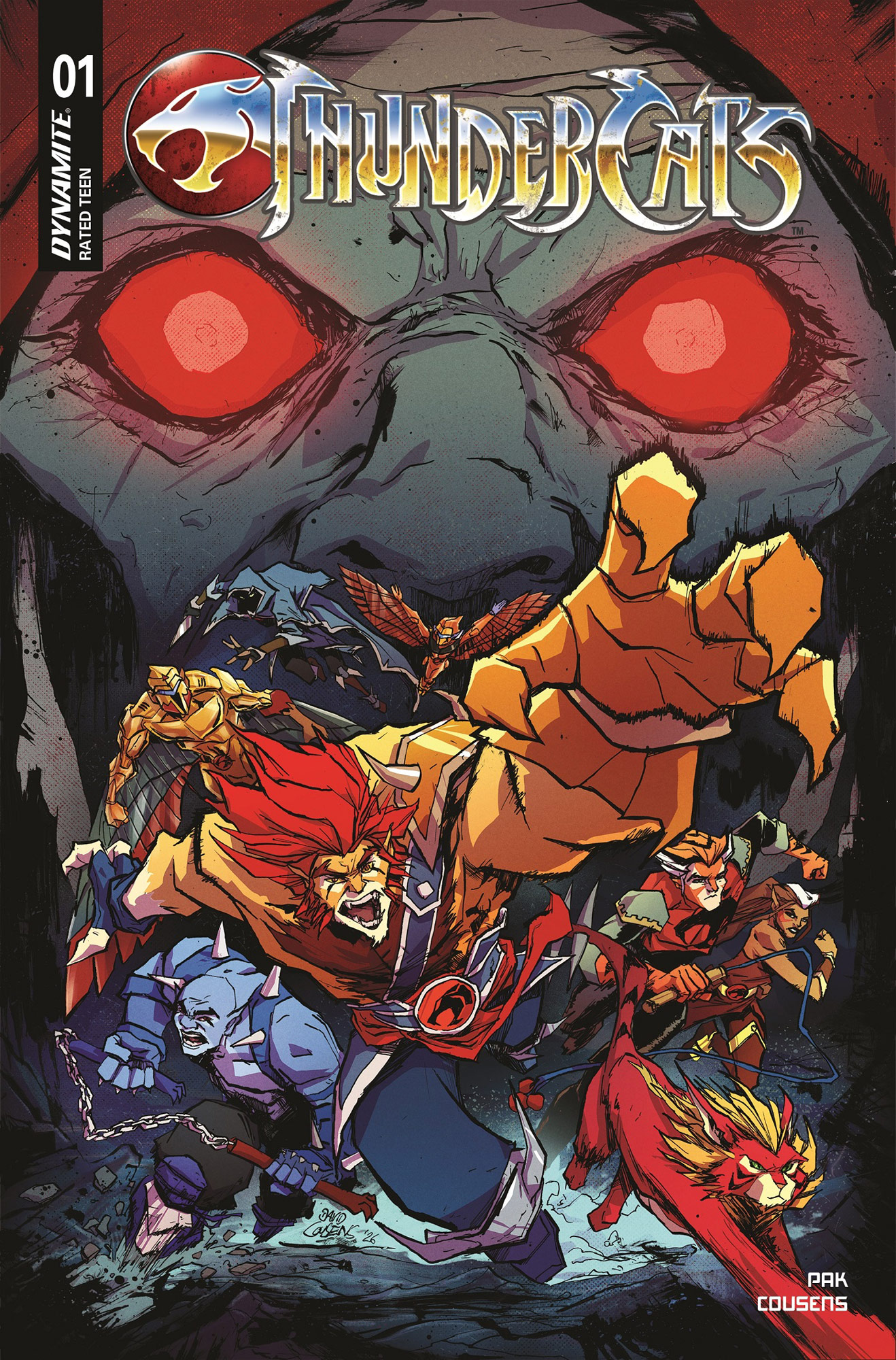 ThunderCats (2026) #1 - Cover X by Cousens